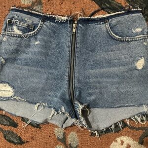 Reformation Zipper Short